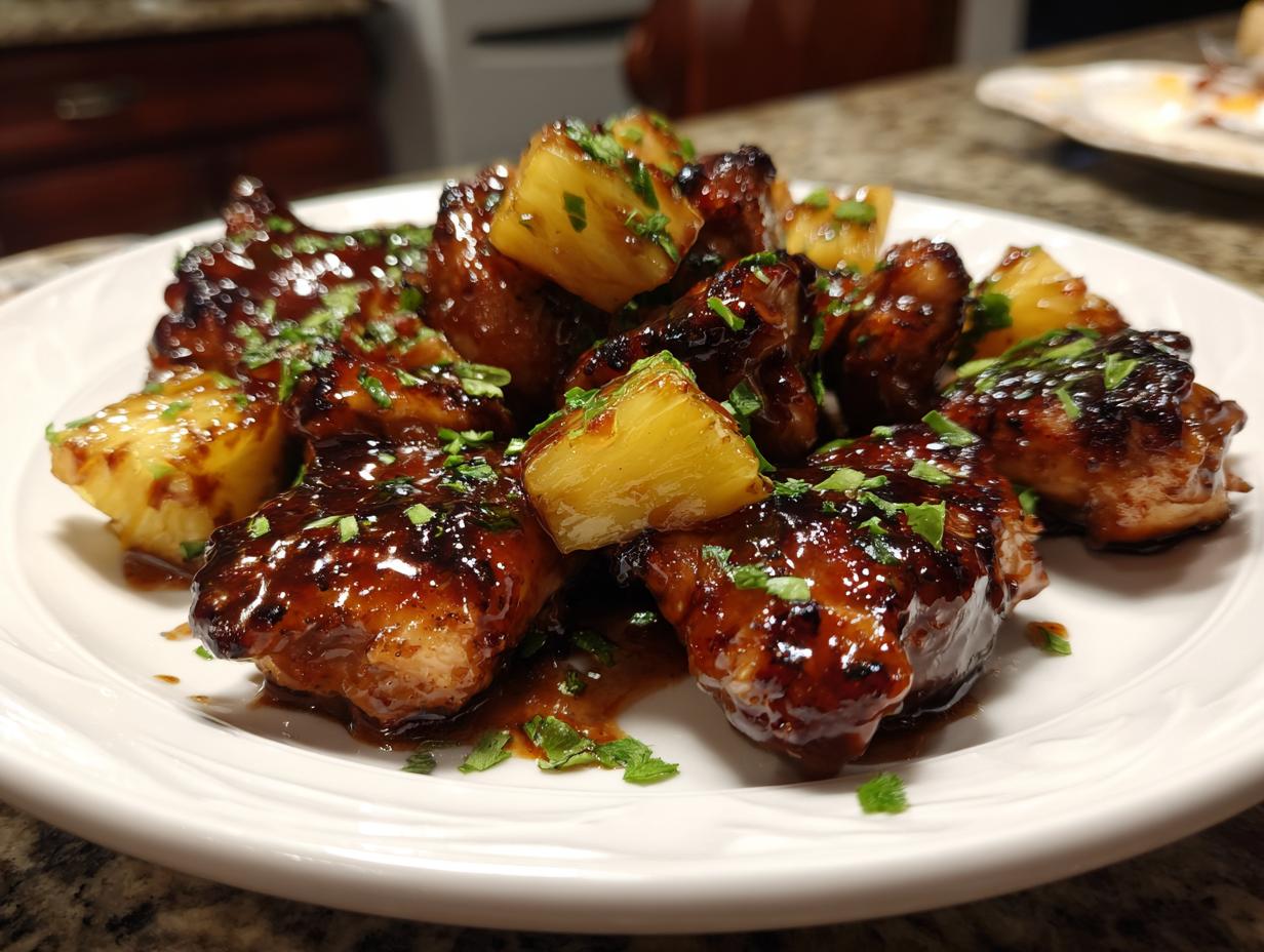 Irresistible BBQ Pineapple Chicken Recipe in 30 Minutes