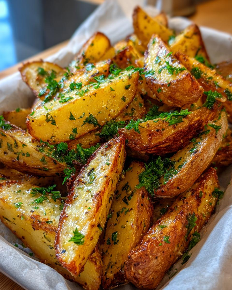Baked Garlic Parmesan Potato - detail 3