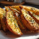 Baked Garlic Parmesan Potato Wedges