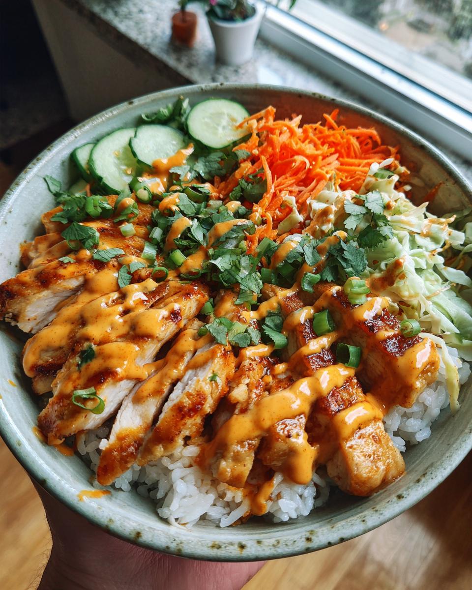 Bang Bang Chicken Bowl - detail 1