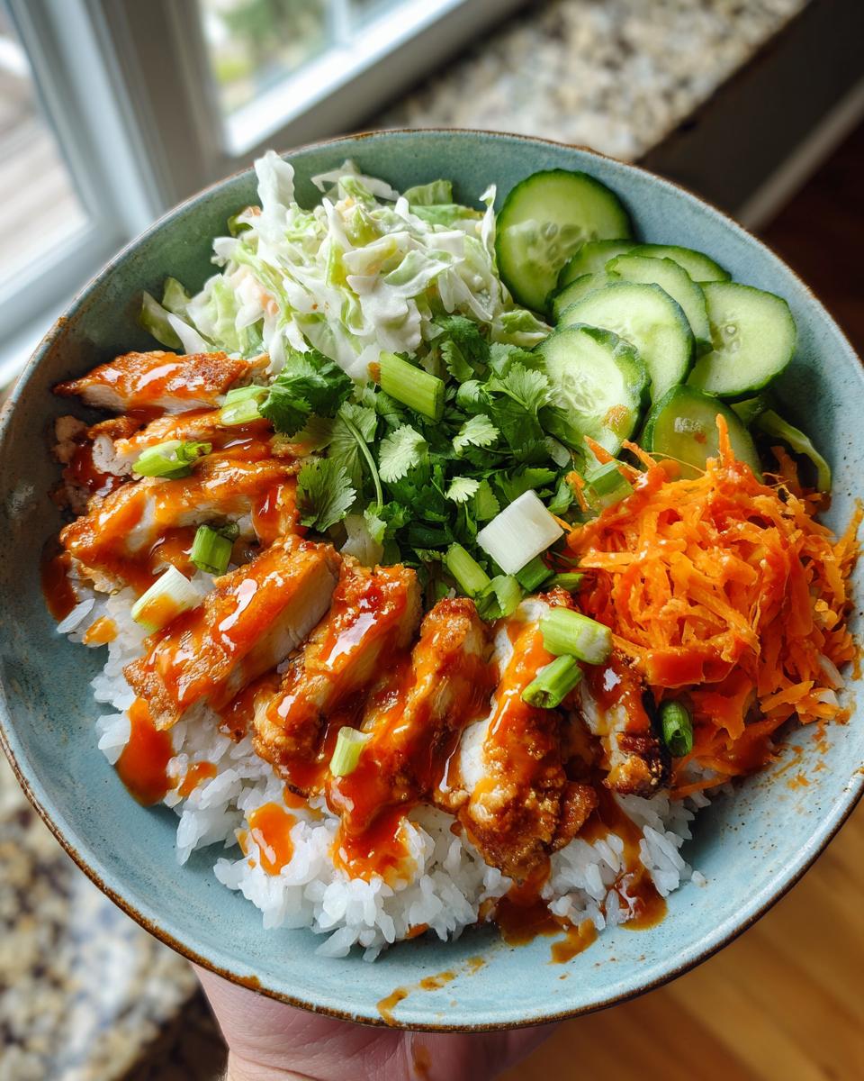 Bang Bang Chicken Bowl - detail 2