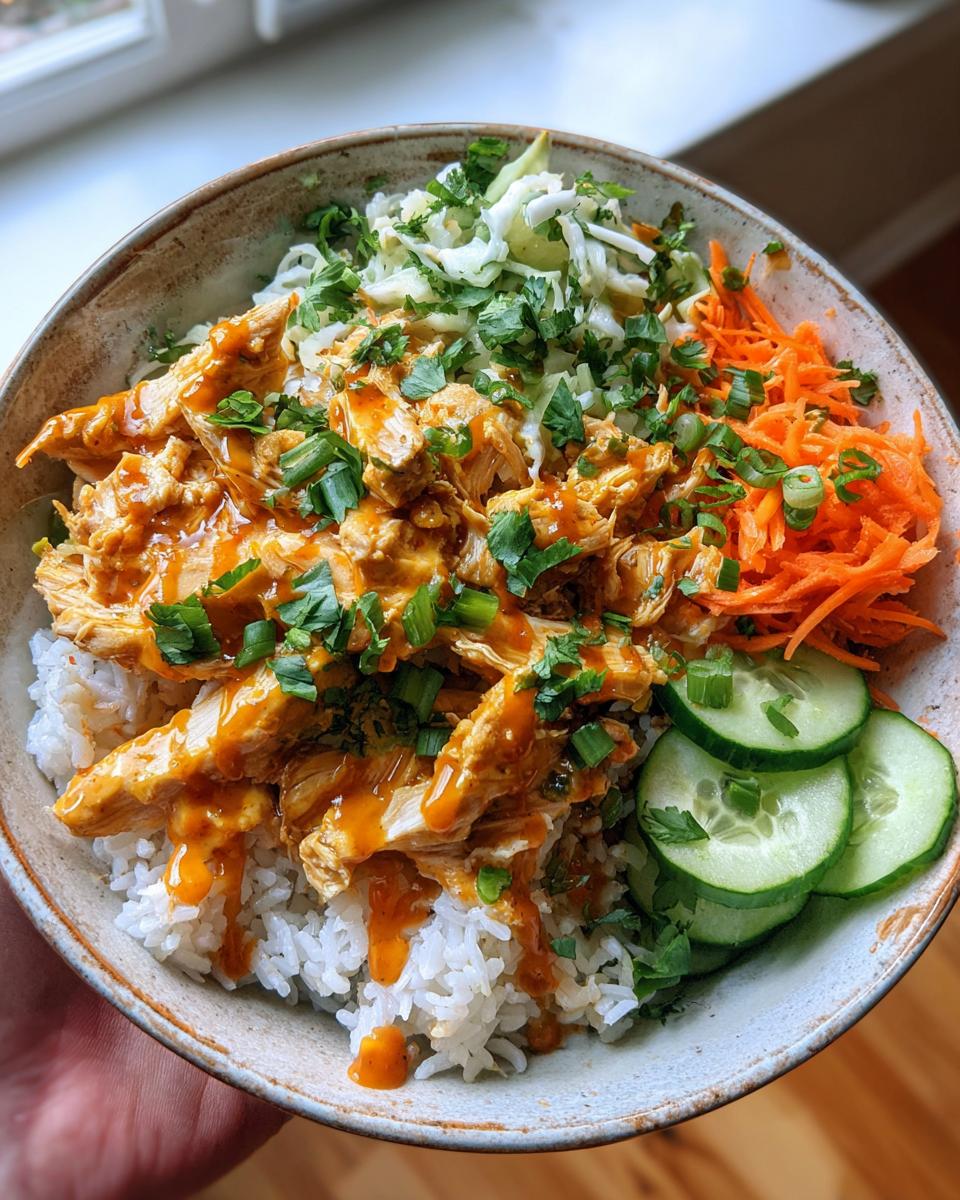Bang Bang Chicken Bowl - detail 3