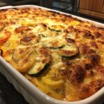 Cheesy Squash and Zucchini Casserole