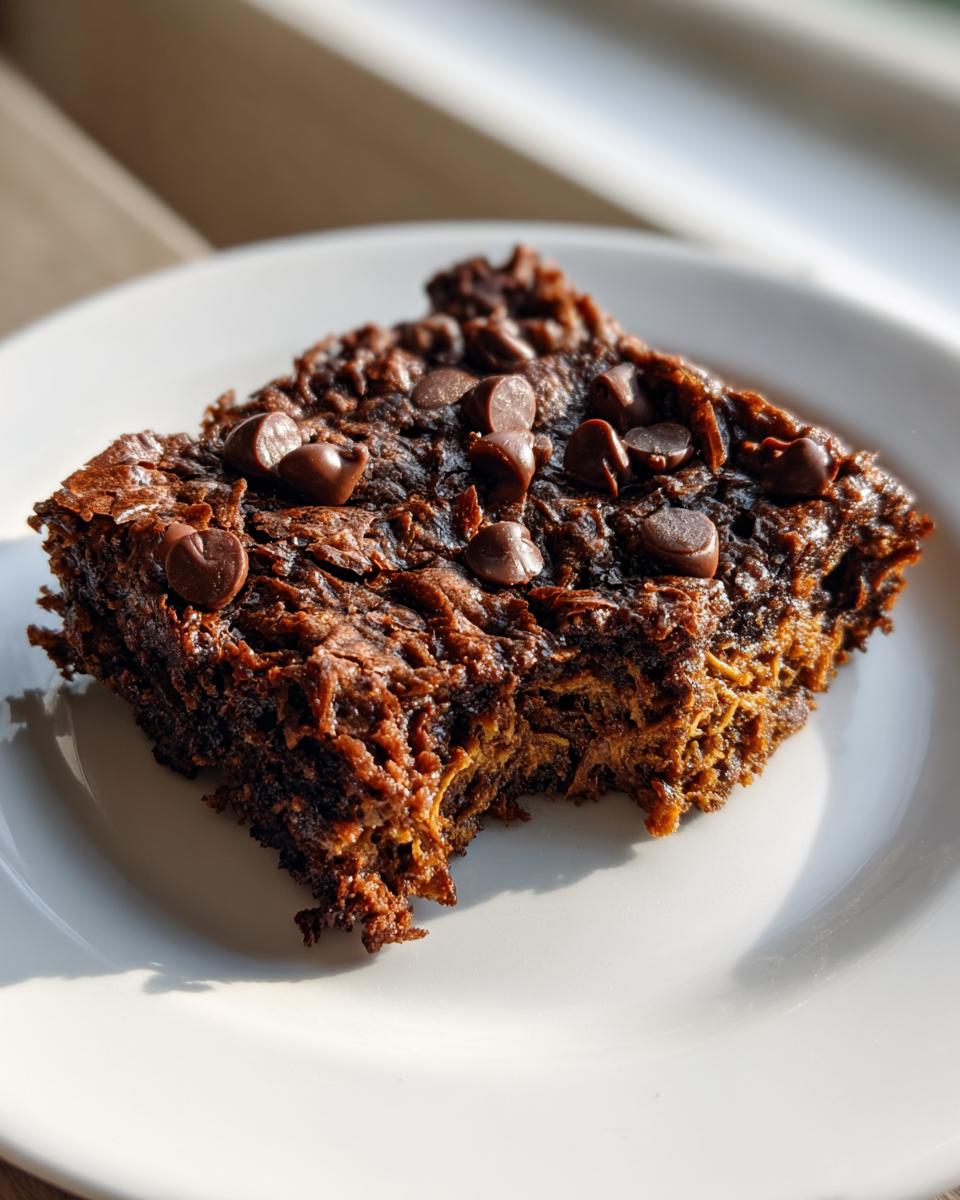 Chocolate Zucchini Brownies - detail 3