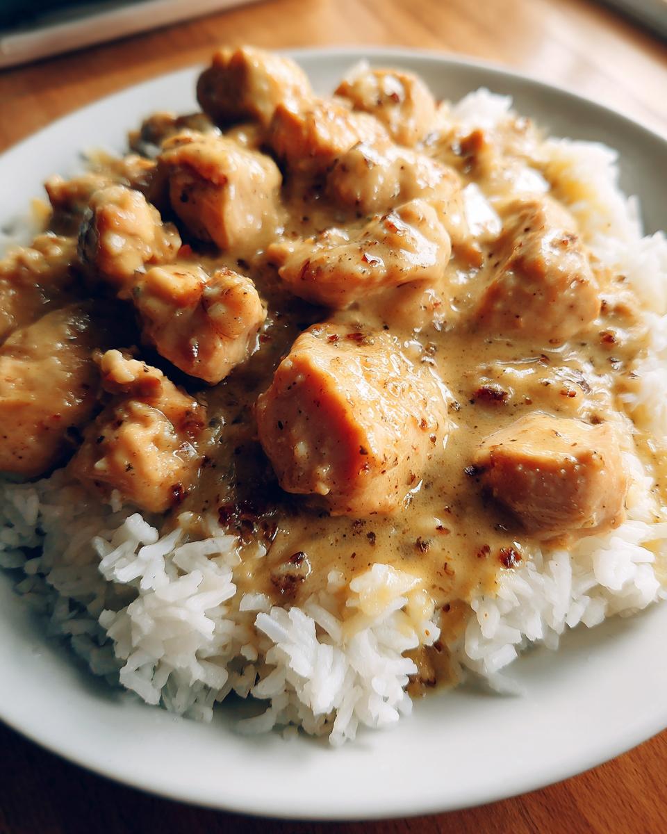 Creamy Smothered Chicken and Rice - detail 3