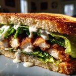 Crispy Chicken Caesar Sandwich