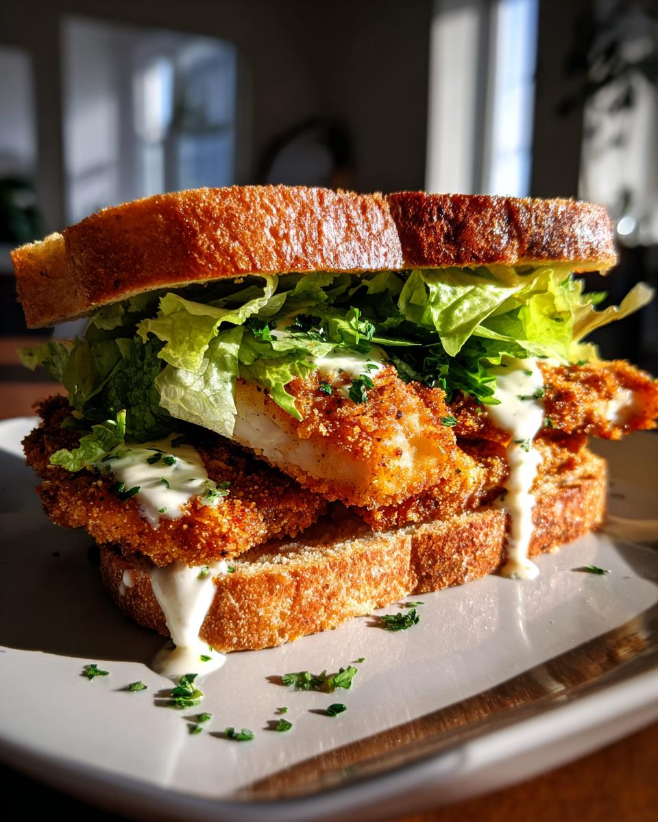 Crispy Chicken Caesar Sandwich - detail 2