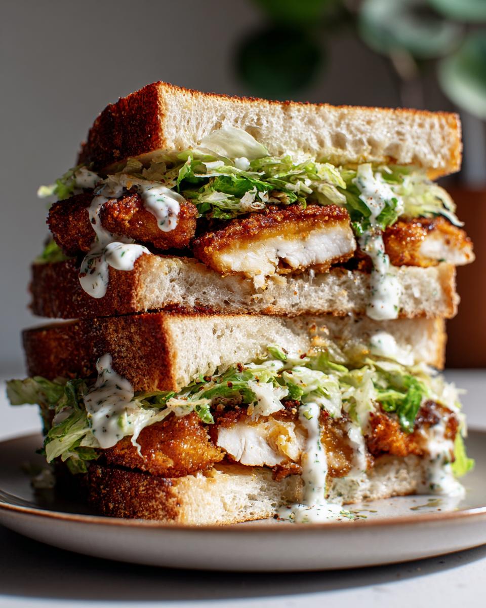 Crispy Chicken Caesar Sandwich - detail 3