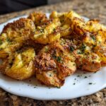 Crispy Parmesan Smashed Potatoes