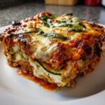 Easy Summer Meals High in Protein; One-Pan Zucchini Lasagna Recipe