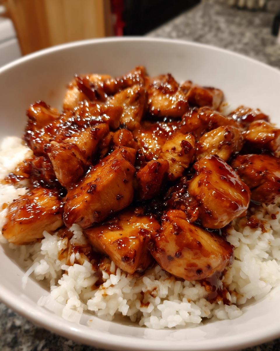 Honey BBQ Chicken Rice - detail 3