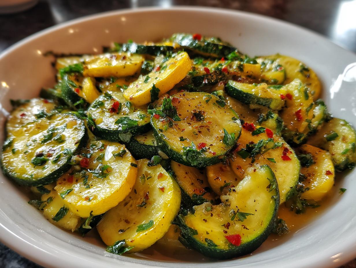 Low Carb Garlic Butter Squash Recipe: 10 Minute Dish
