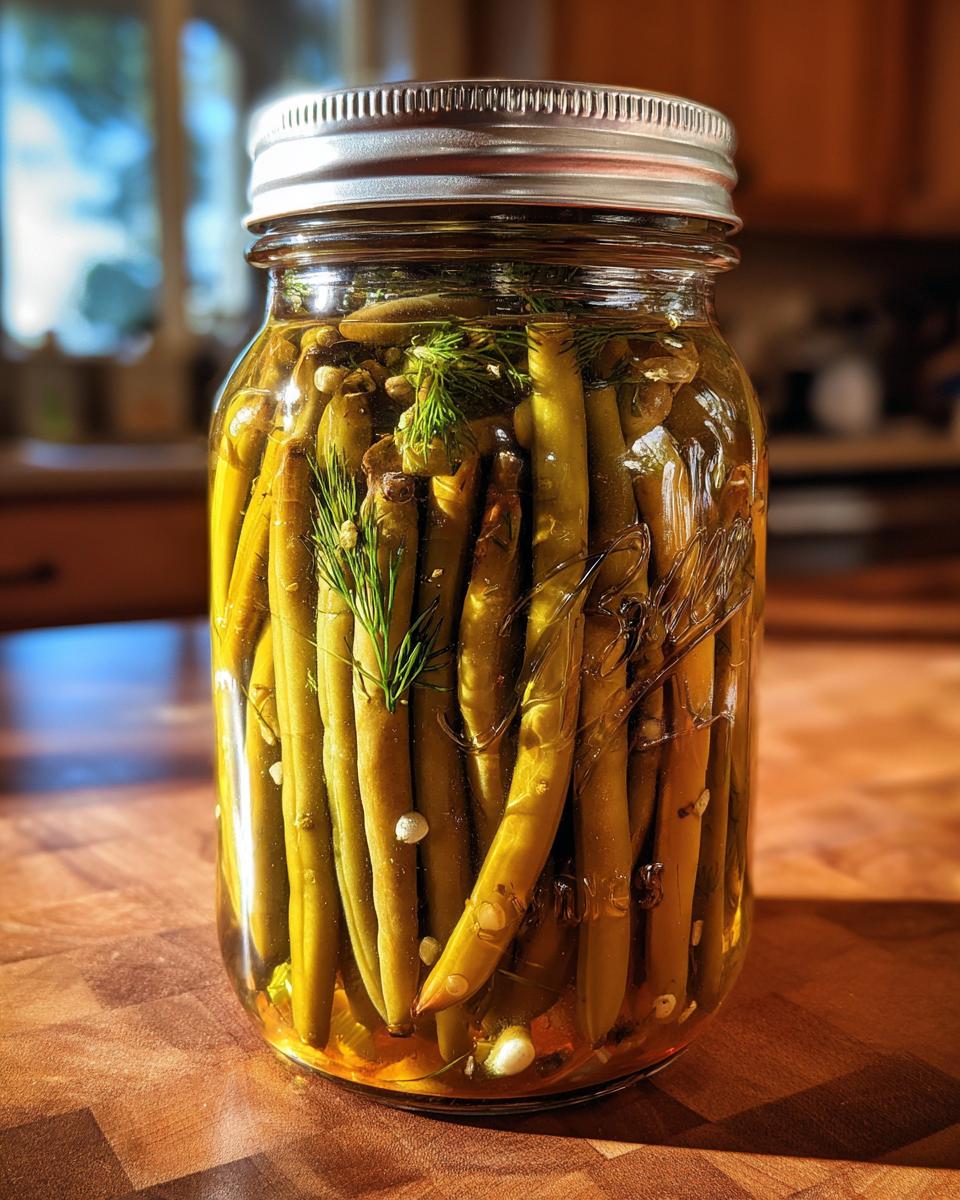 Pickled Dilly Beans - detail 1
