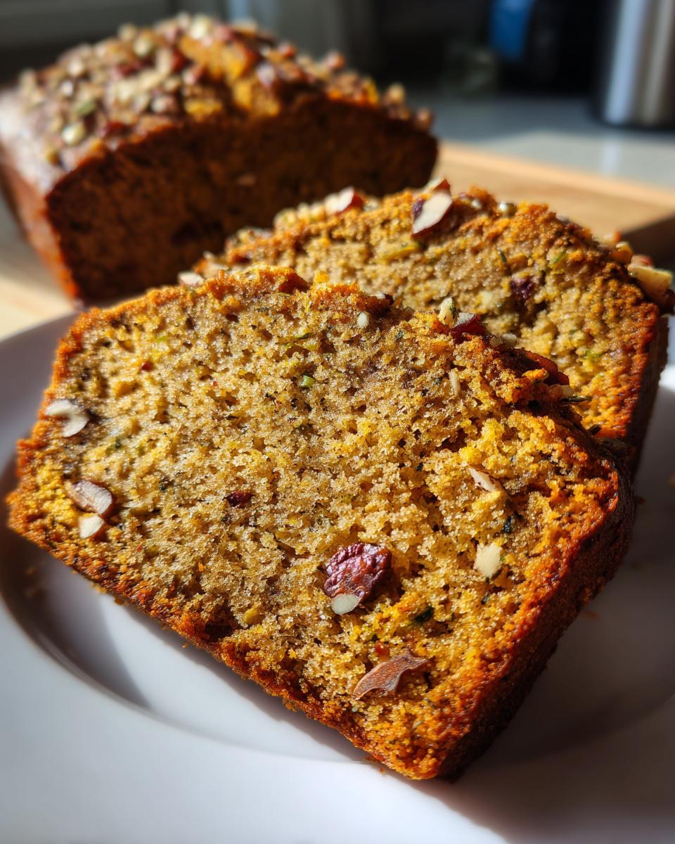 Pumpkin Zucchini Bread - detail 2