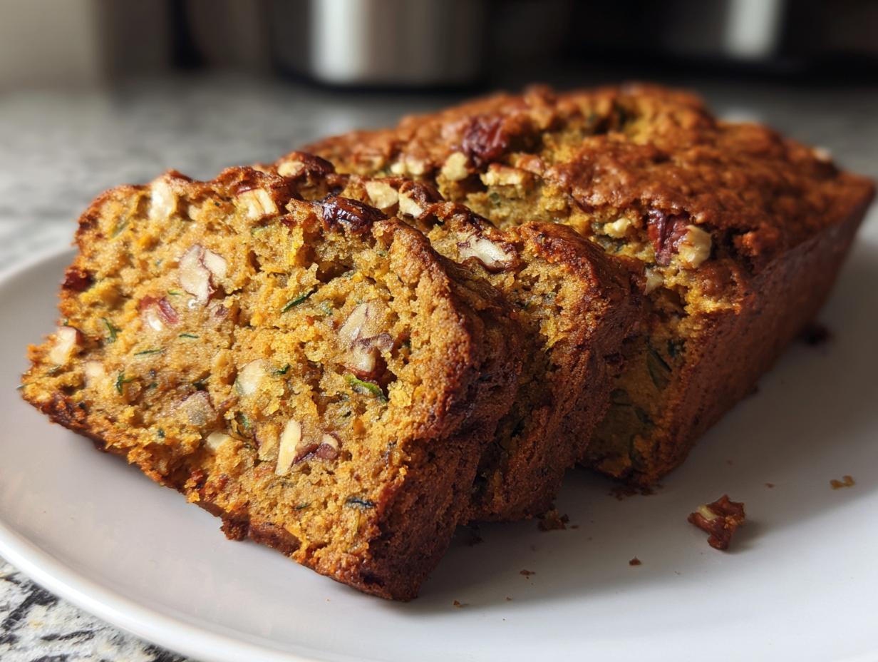 Unbelievably Moist Pumpkin Zucchini Bread in 1 Hour