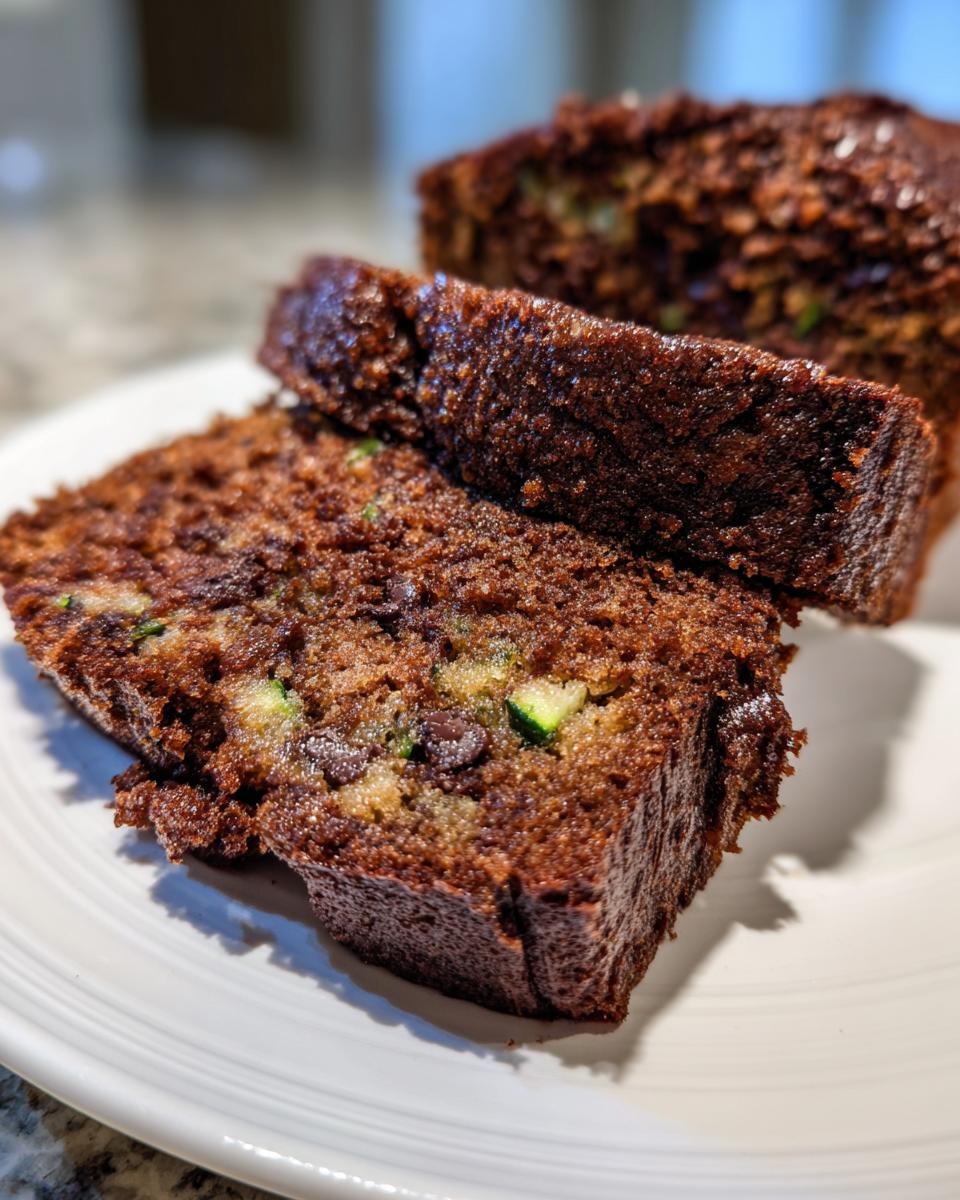 The Best Moist Chocolate Zucchini Cake - detail 1