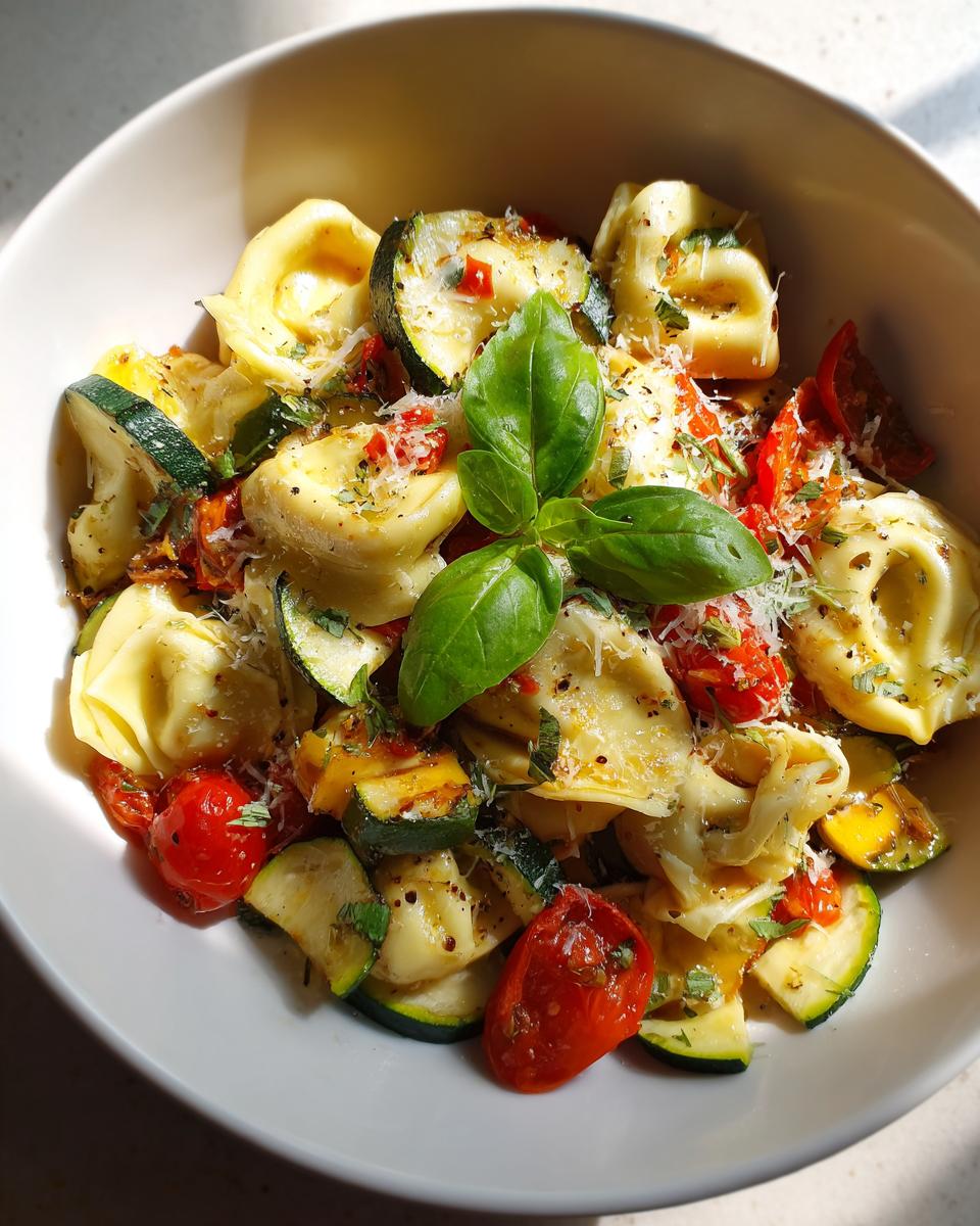 Tortellini with Summer Veggies - detail 1