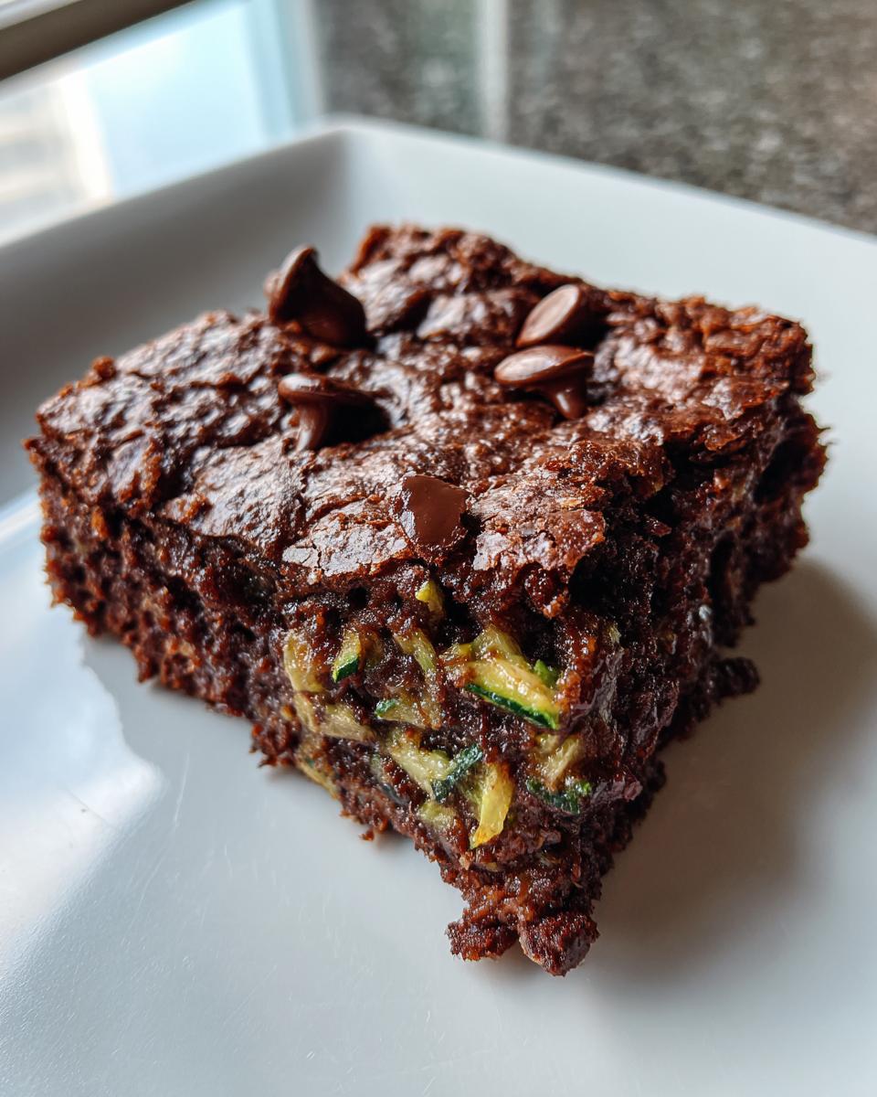Zucchini Brownies - detail 1