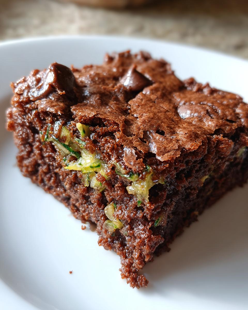 Zucchini Brownies - detail 2