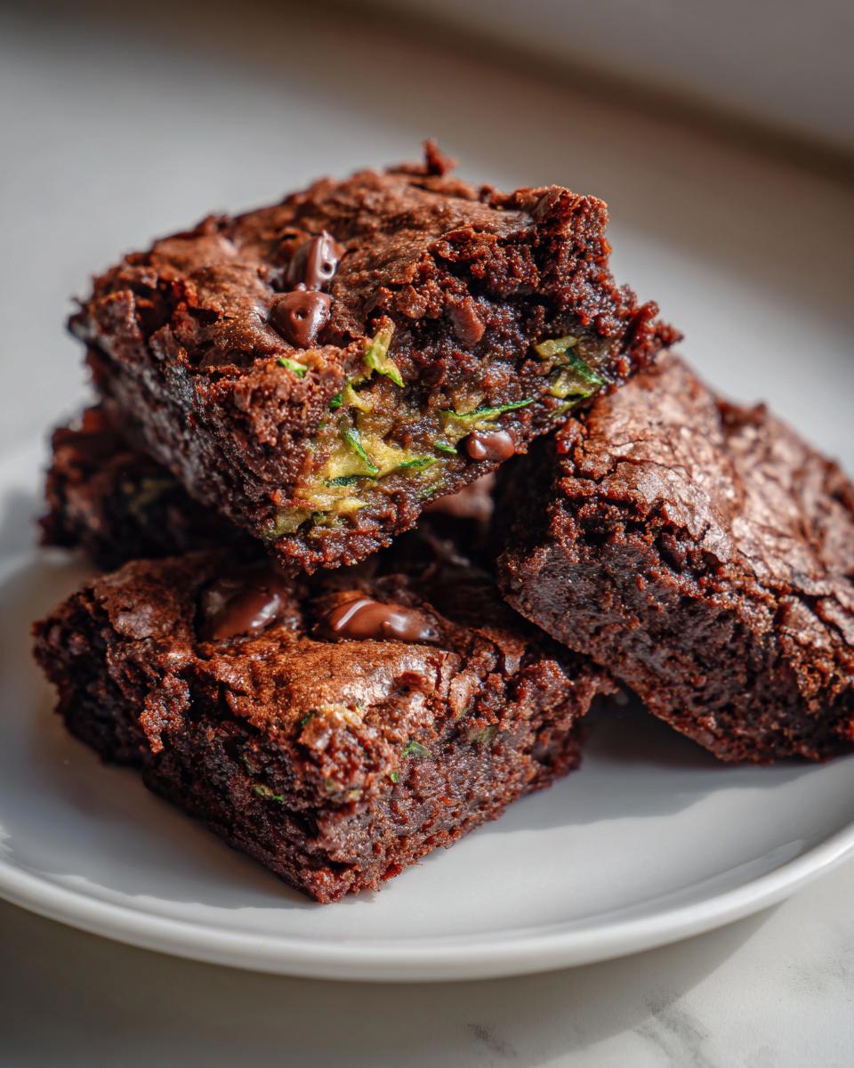 Zucchini Brownies - detail 3
