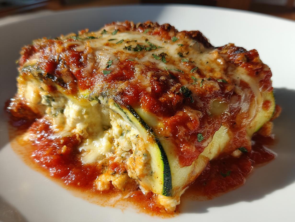 Vanquish Carbs with Zucchini Lasagna Roll-Ups in 45