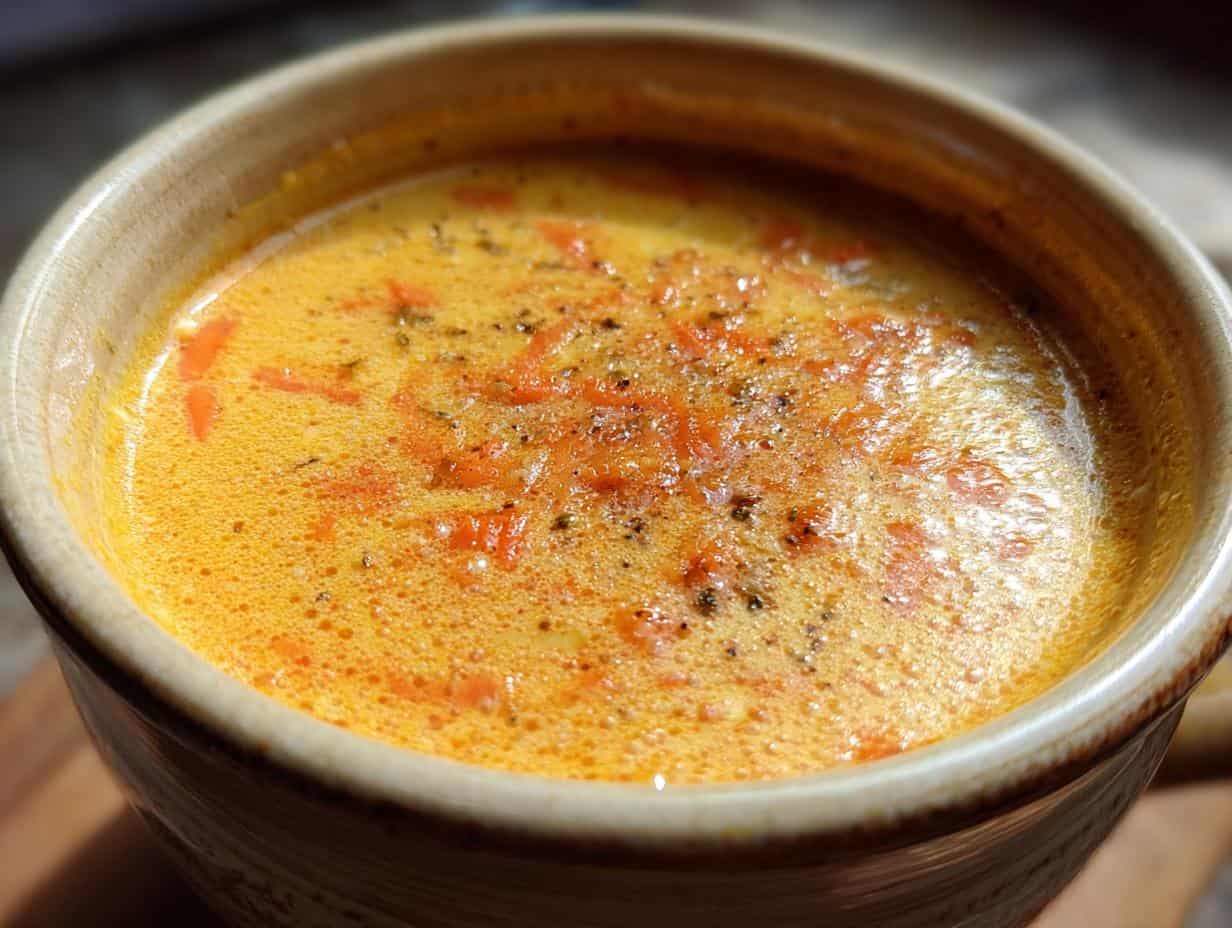 Apple Carrot and Pumpkin Soup