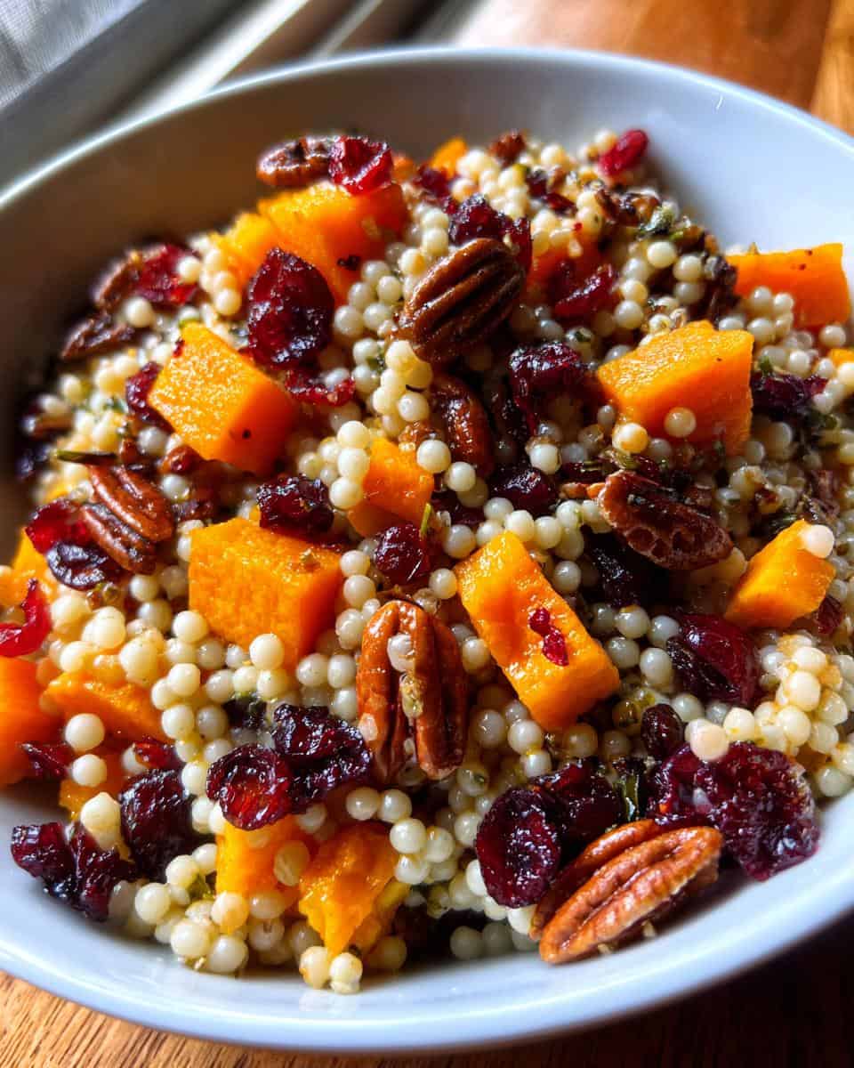 Autumn Pearl Couscous Salad - detail 3
