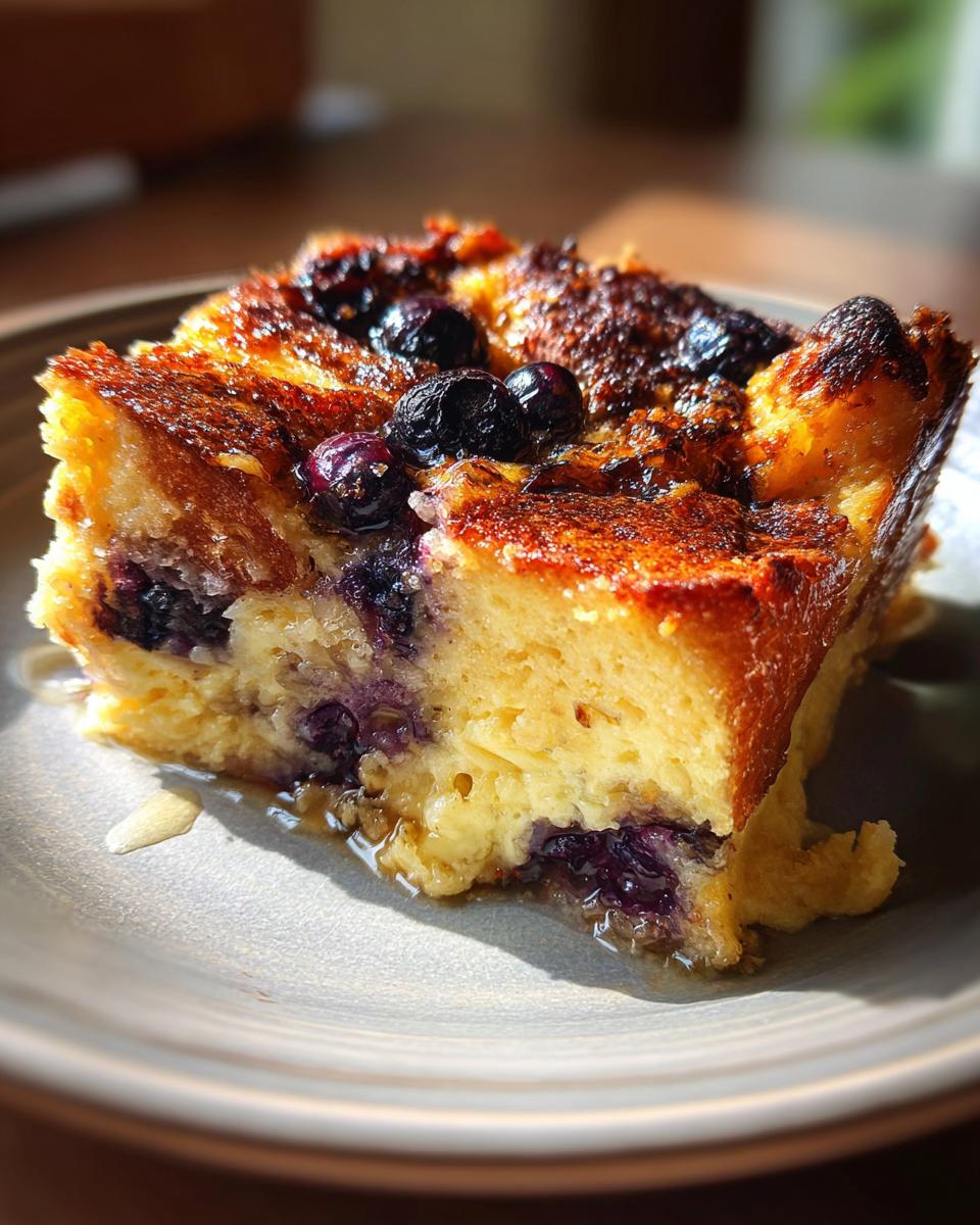 Blueberry French Toast Casserole - detail 2