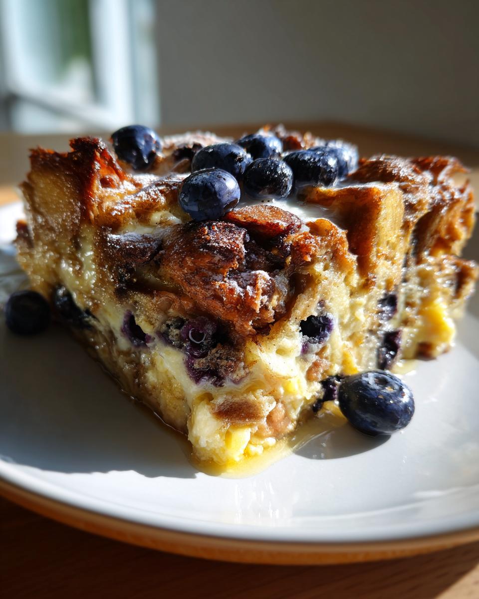 Blueberry French Toast Casserole - detail 3