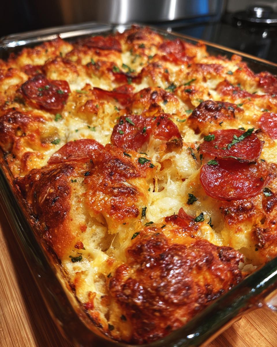 Bubble Up Pizza Bake - detail 1