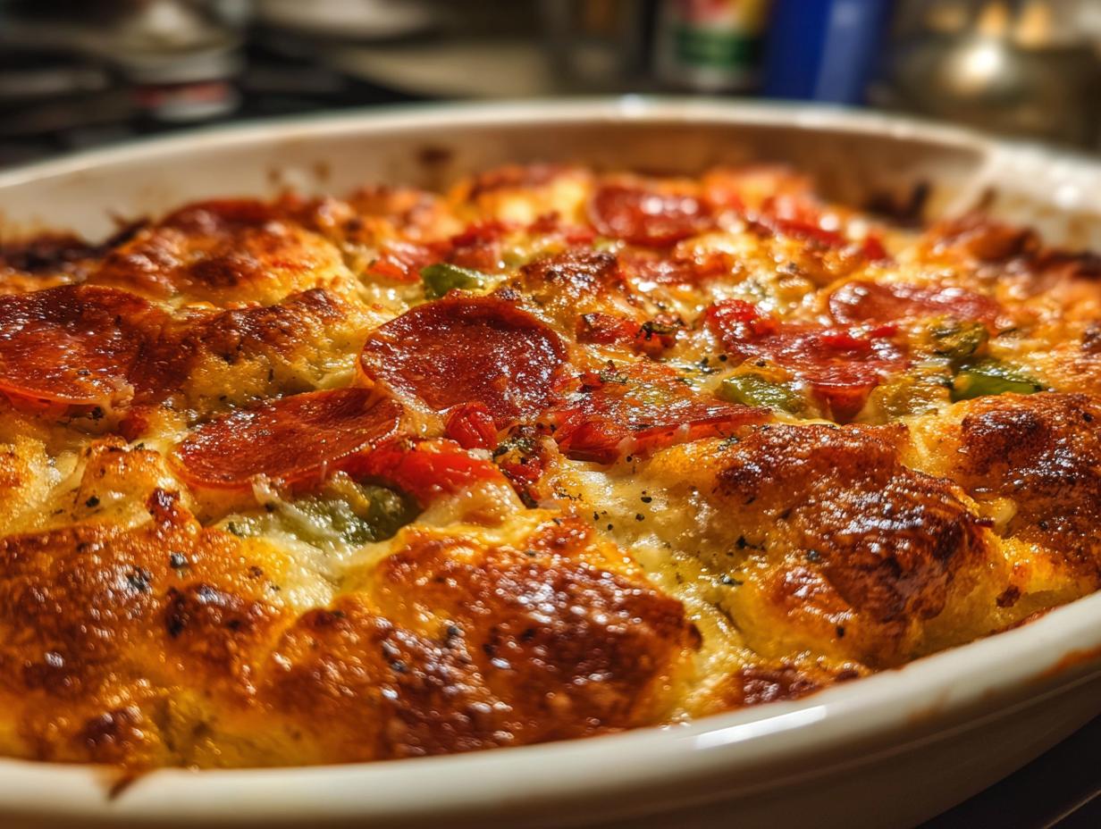 Disgustingly Easy Bubble Up Pizza Bake in 40 Minutes