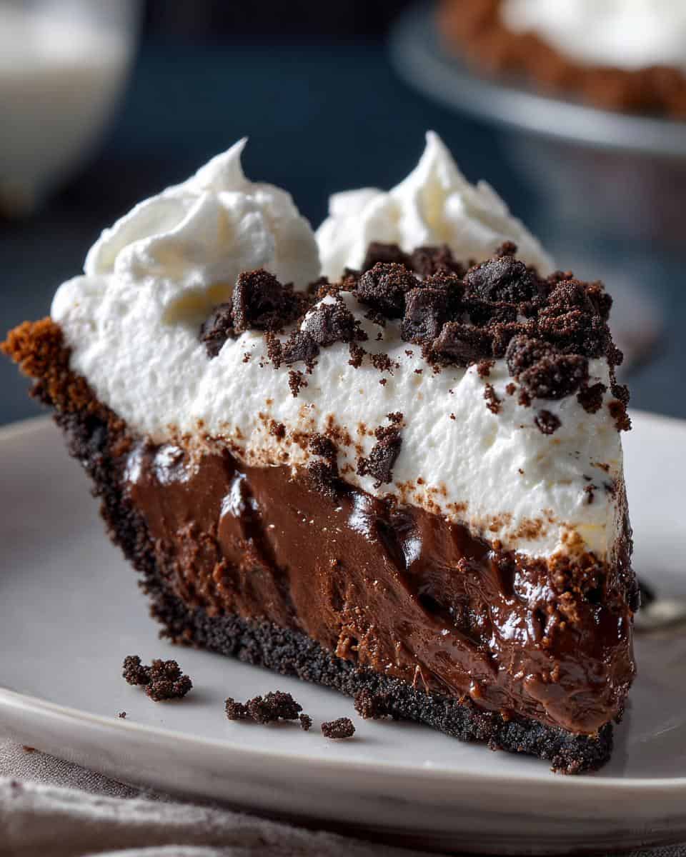 Chocolate Cream Pie - detail 2