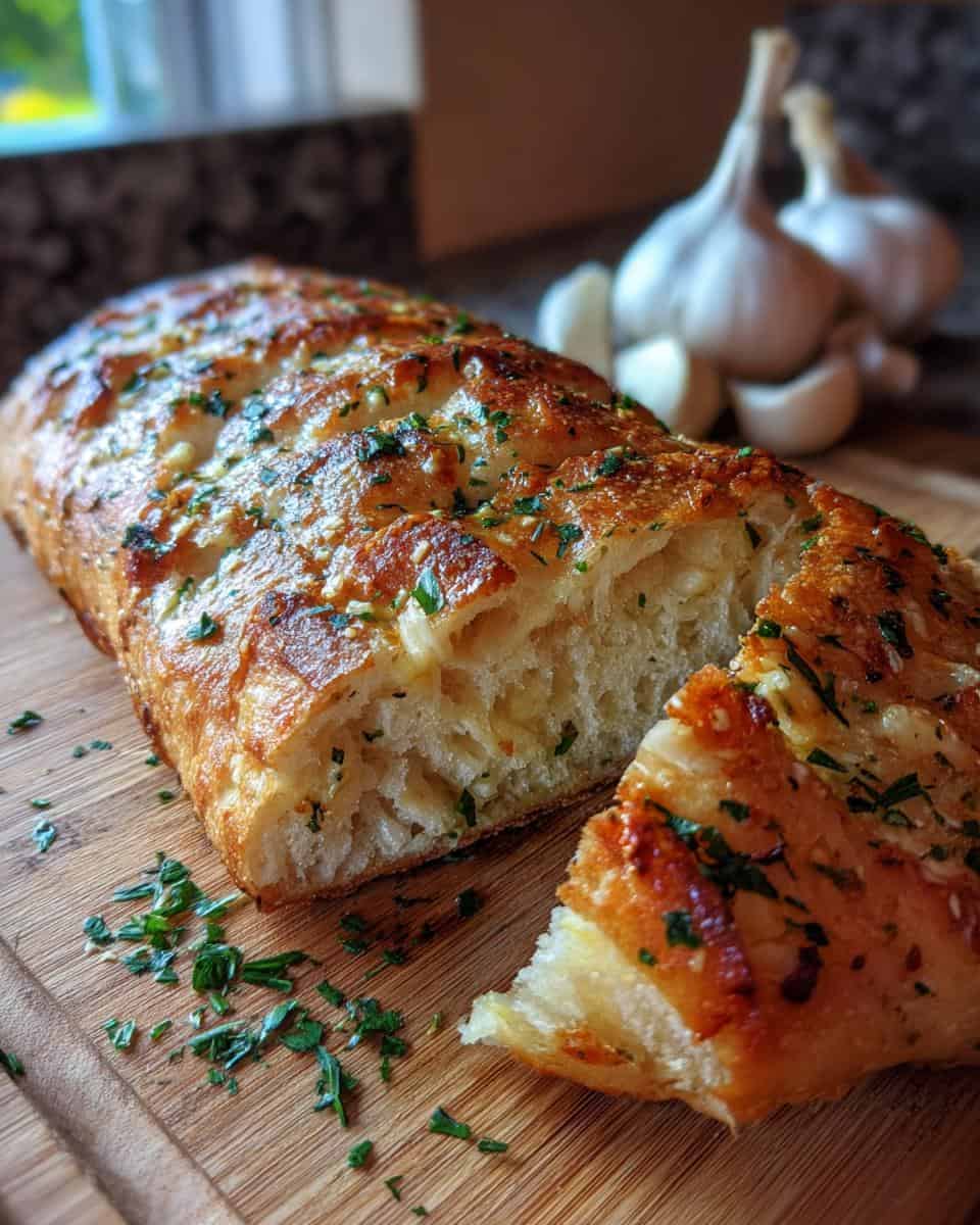Ciabatta Garlic Bread - detail 2
