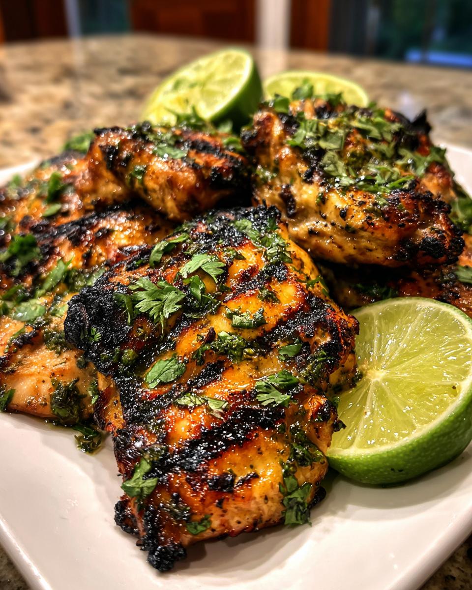 Cilantro Lime Chicken Thighs - detail 2