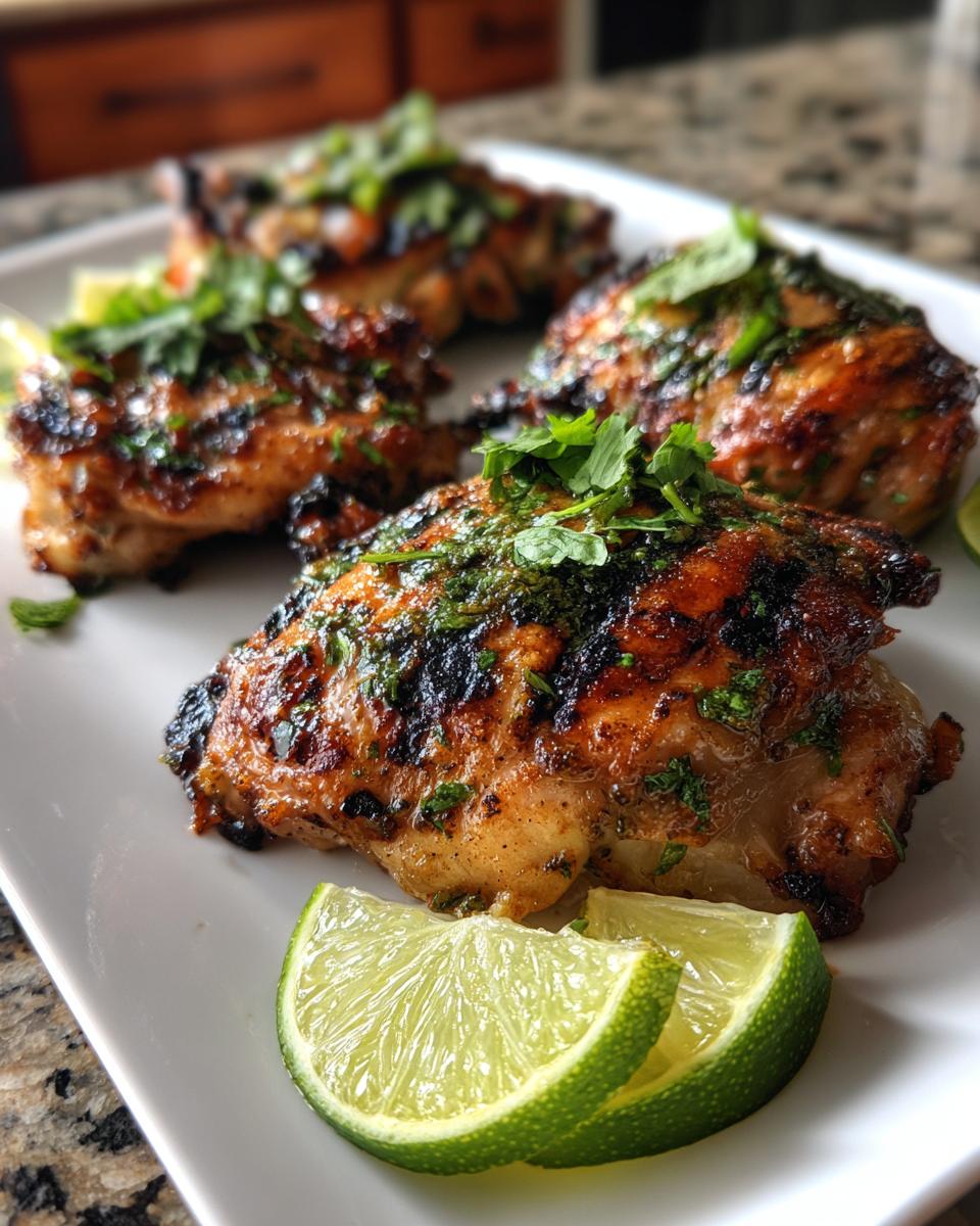 Cilantro Lime Chicken Thighs - detail 3