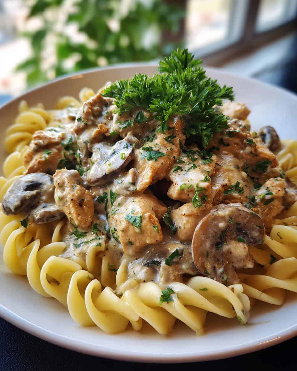 Classic Chicken Stroganoff - detail 2