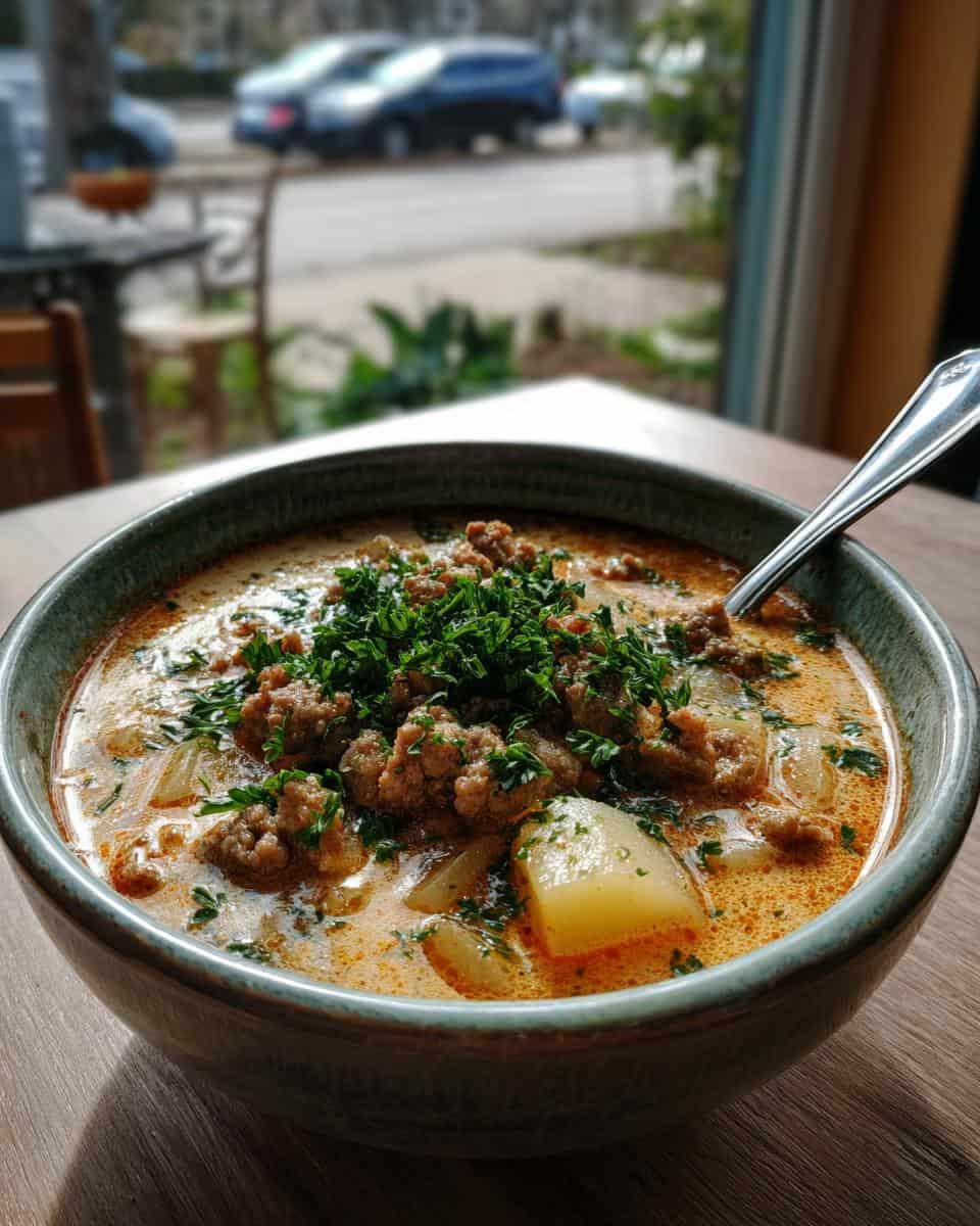 Cozy Italian Sausage and Potato Soup - detail 1