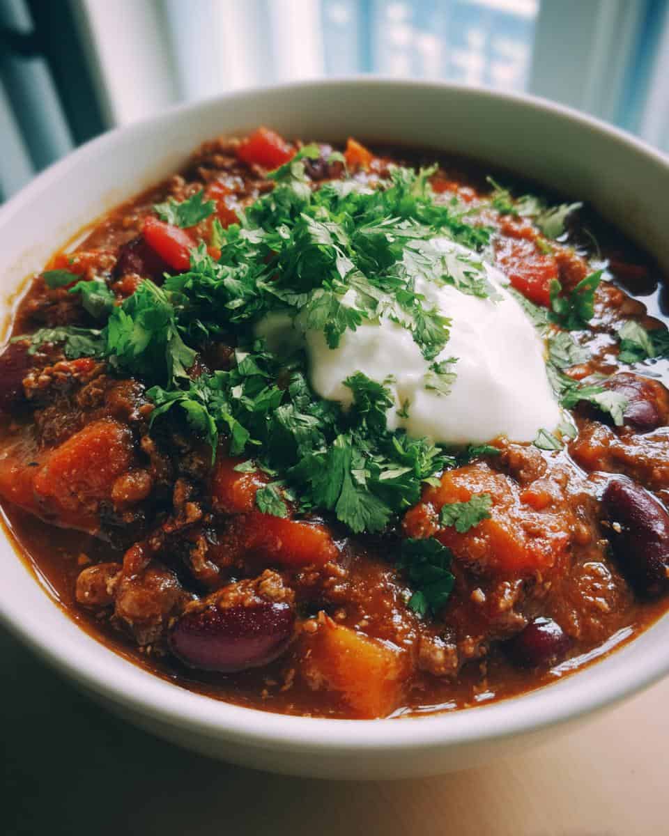 Cozy Vegetarian Chili for Chilly Evenings - detail 1
