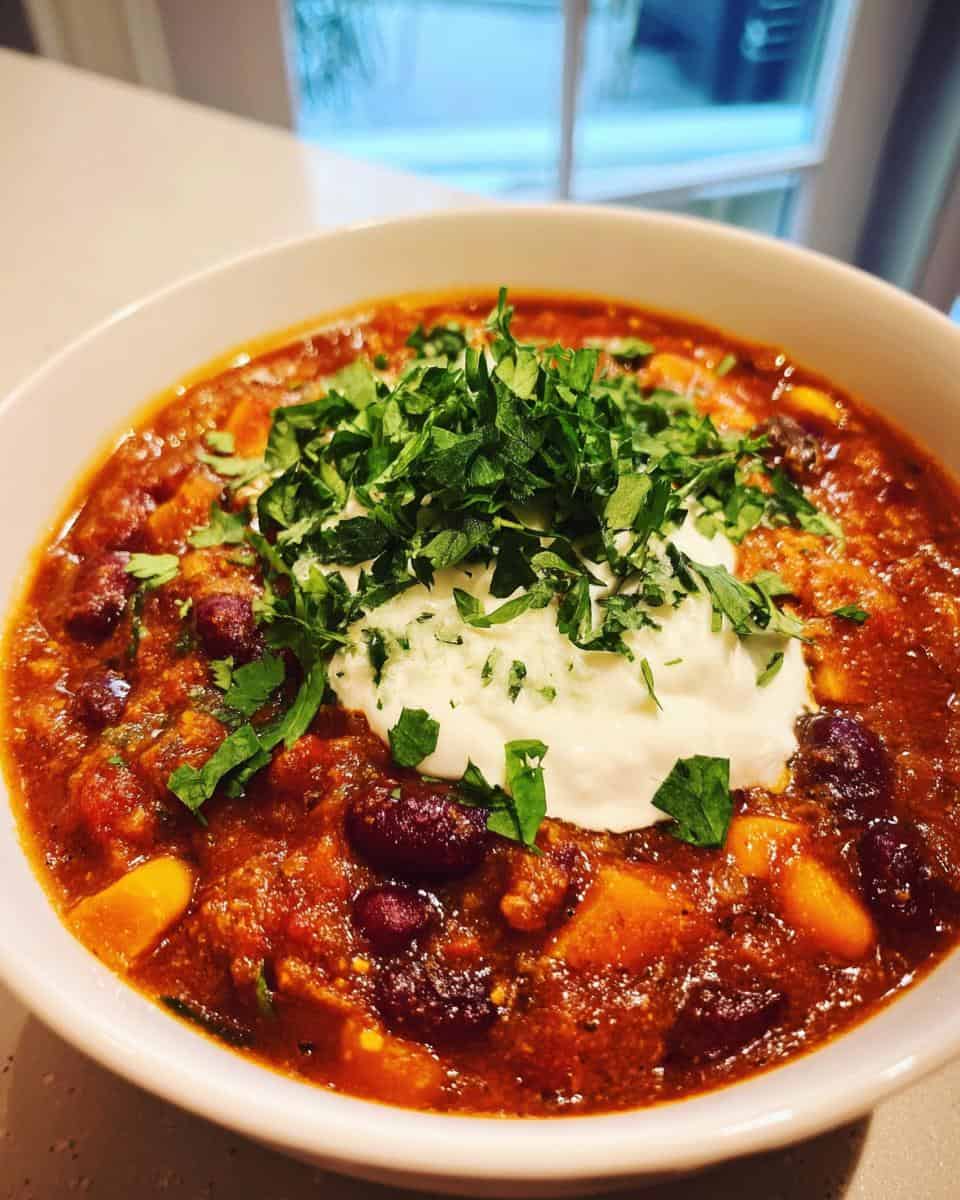 Cozy Vegetarian Chili for Chilly Evenings - detail 3