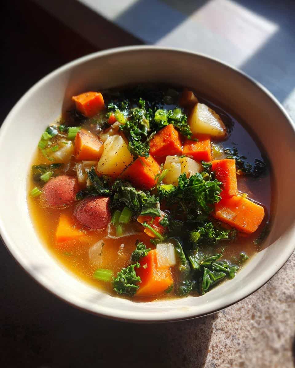 Cozy Winter Vegetable Soup Recipe - detail 3