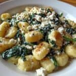 Creamy Gnocchi with Spinach and Feta Recipe | Healthy Dinner Inspiration