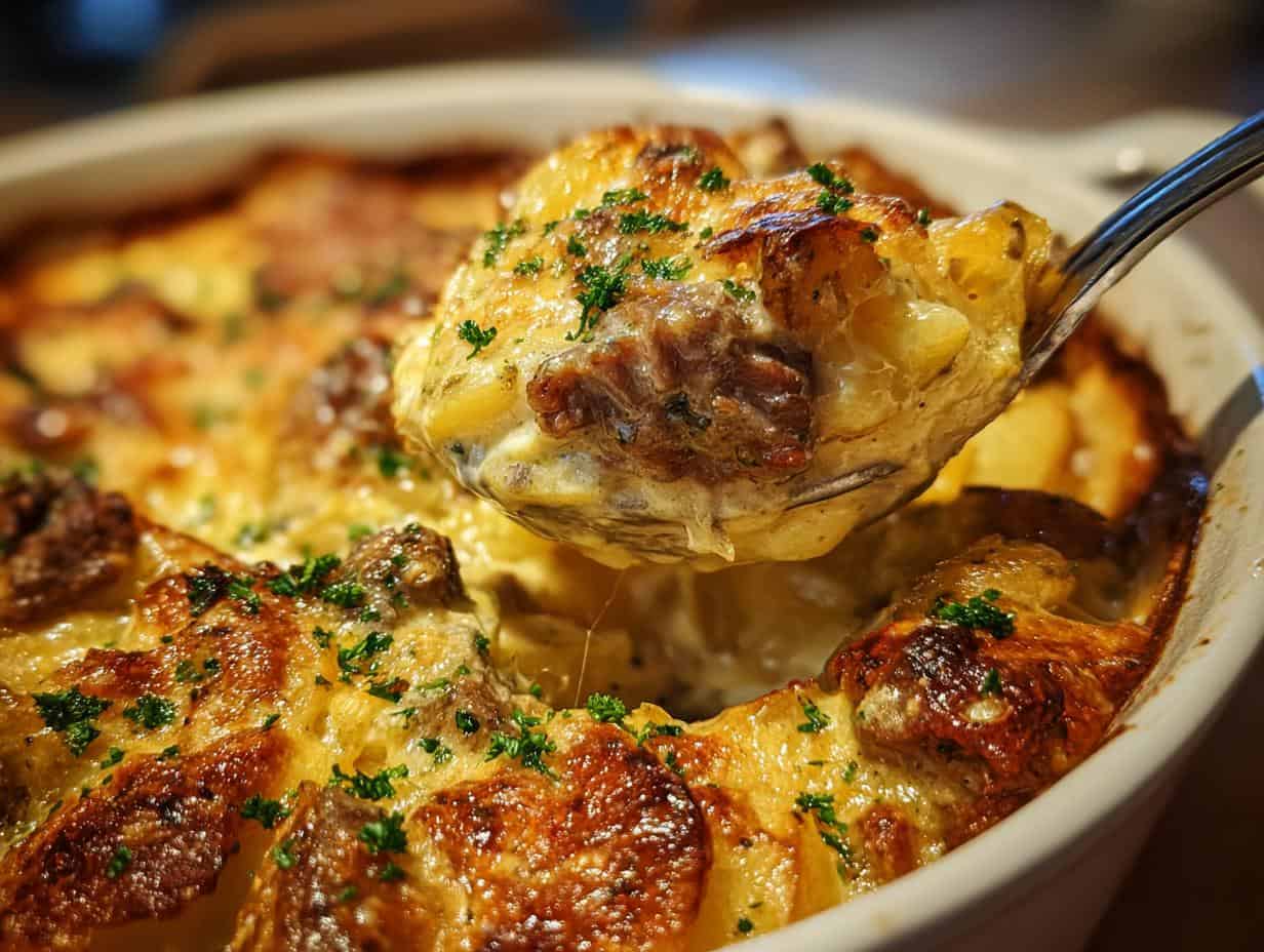 Creamy One-Pot Beef and Potato Casserole: The Ultimate Joy