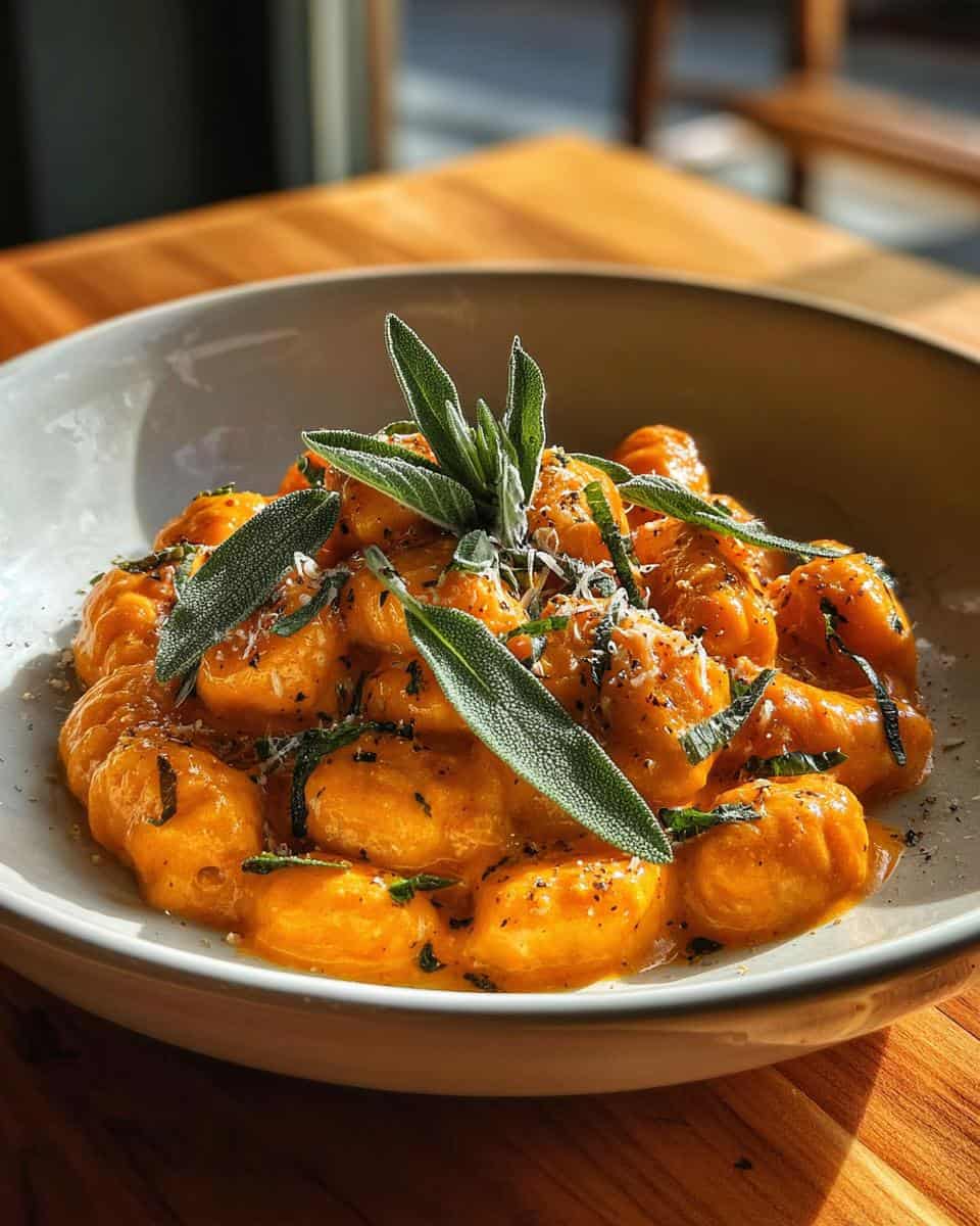 Creamy Pumpkin Gnocchi Recipe for Fall - detail 3