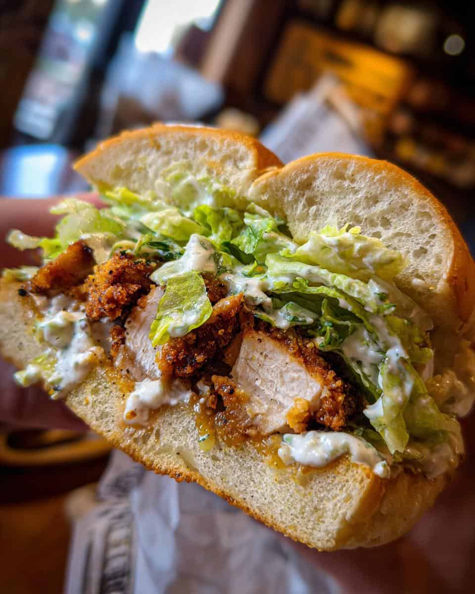 Crispy Chicken Caesar Sandwich - detail 3