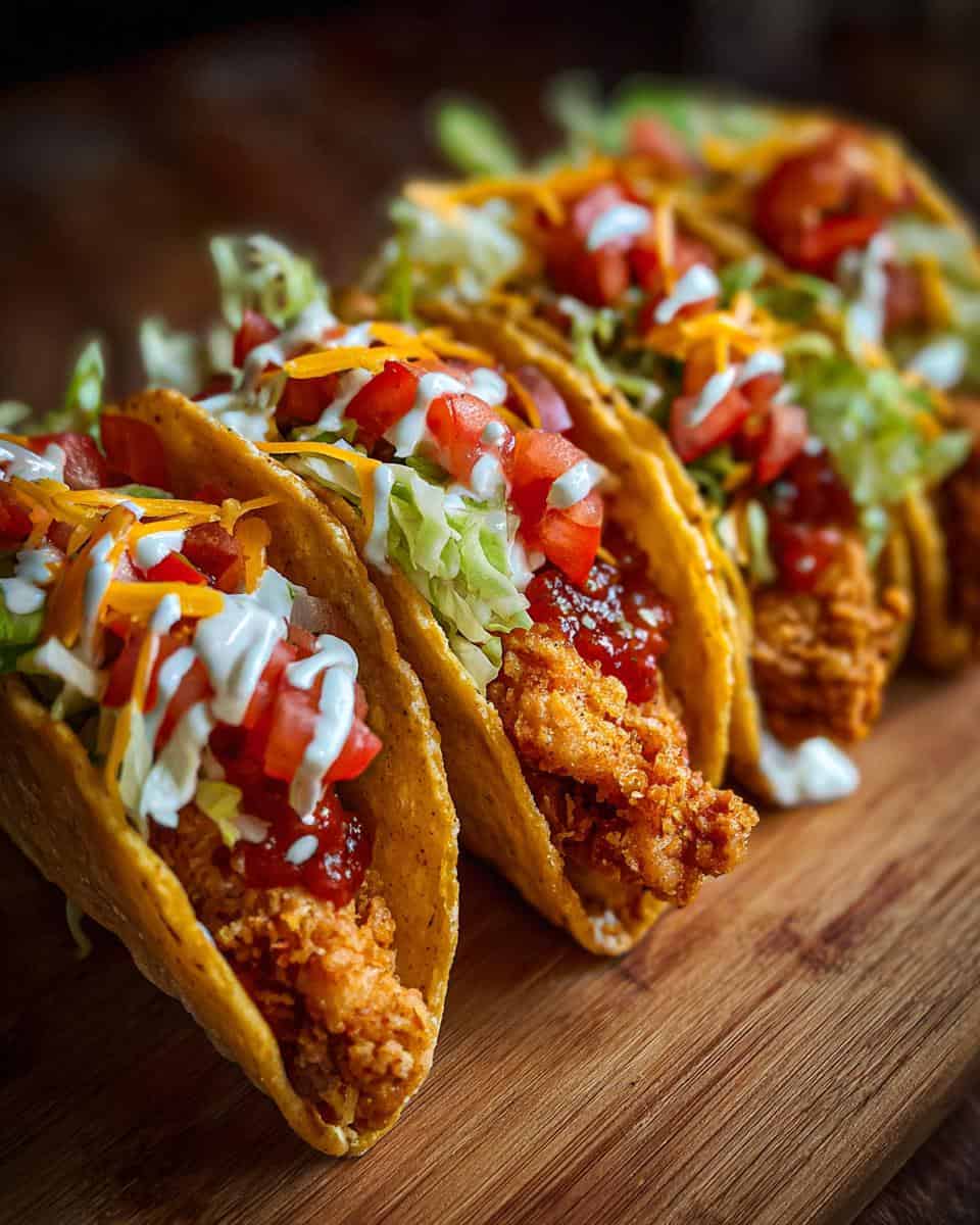 Crispy Chicken Tacos - detail 2