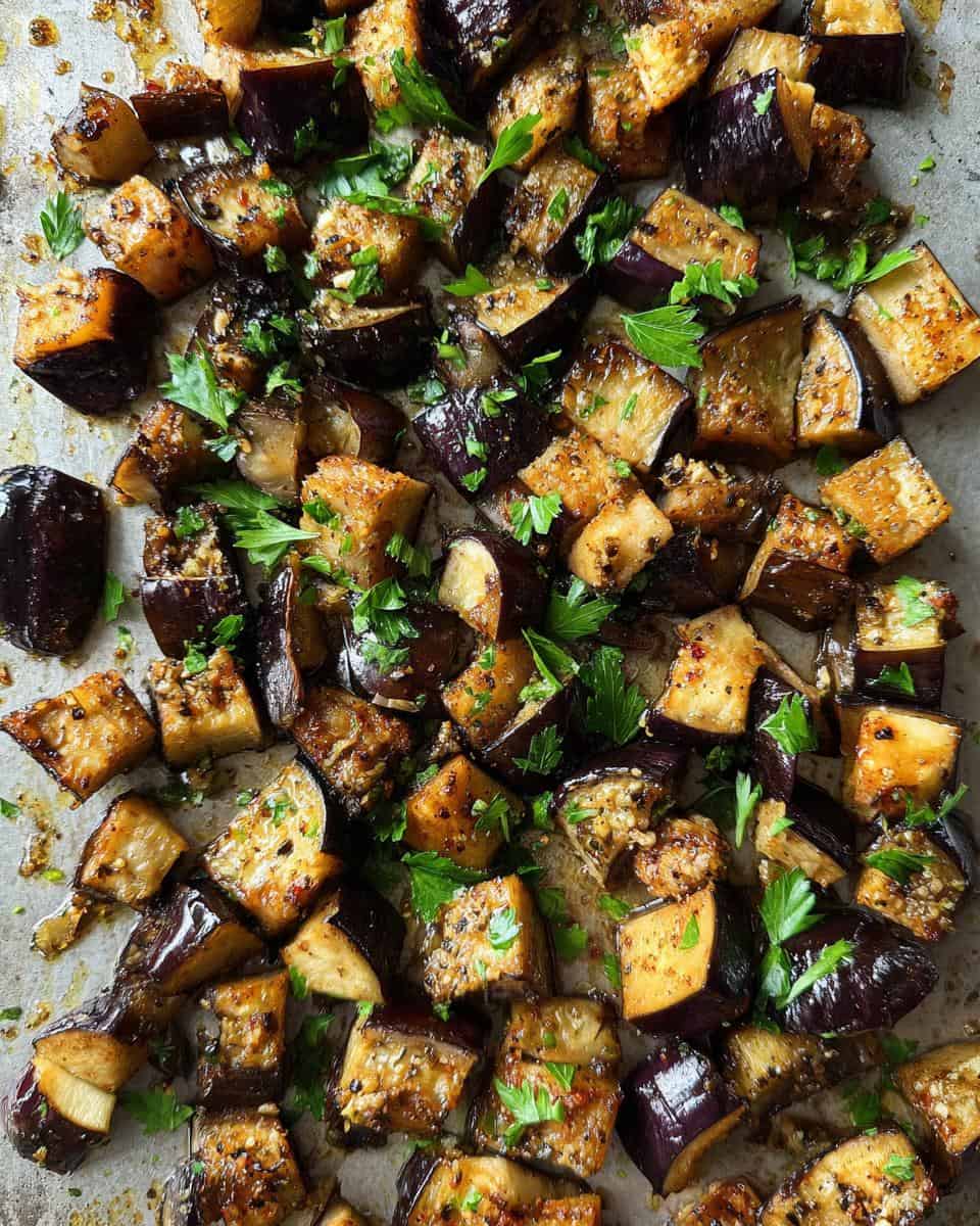 Delicious Roasted Eggplant - detail 2