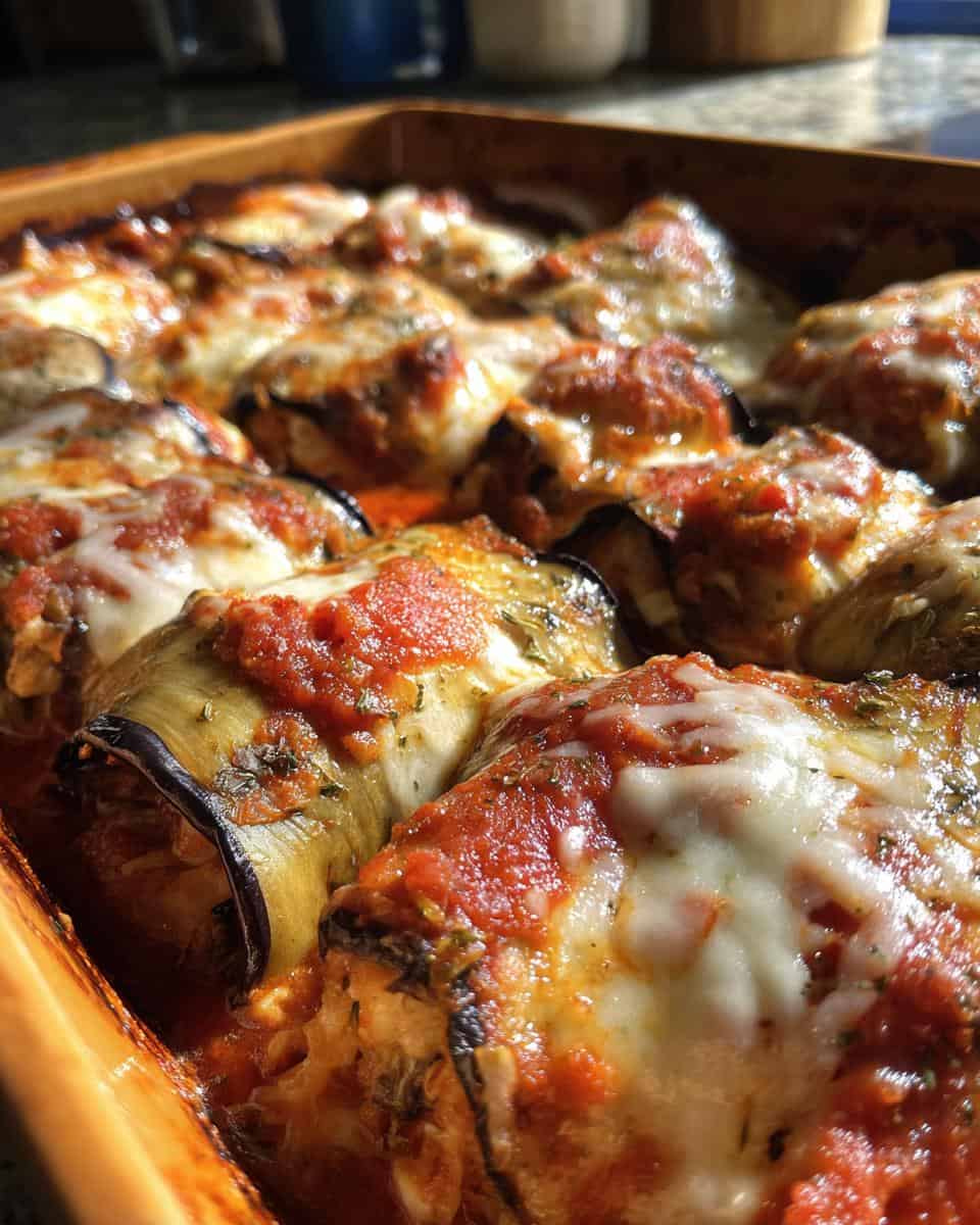 Easy Eggplant Rollatini - detail 1