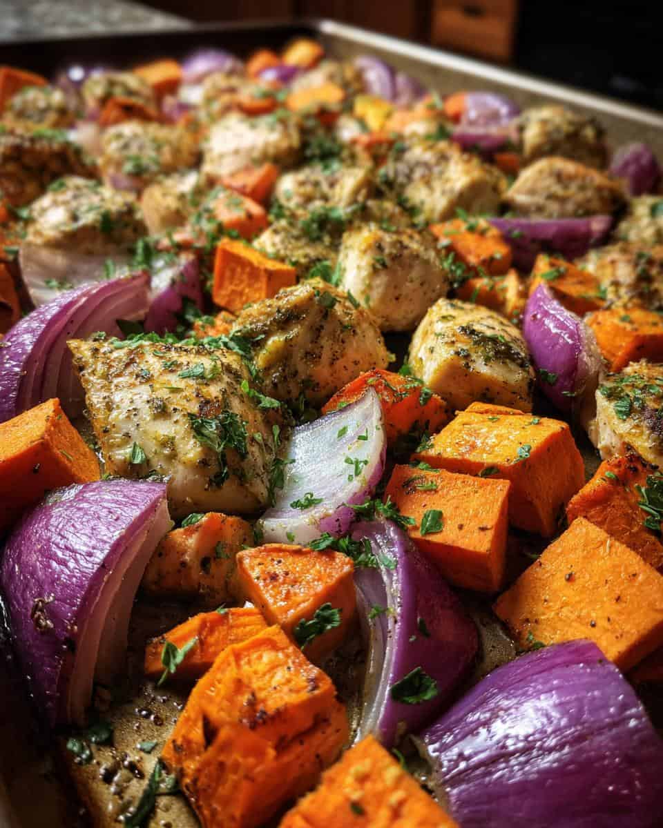 Easy One-Pan Autumn Chicken and Veggie Dinner - detail 1