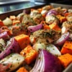 Easy One-Pan Autumn Chicken and Veggie Dinner