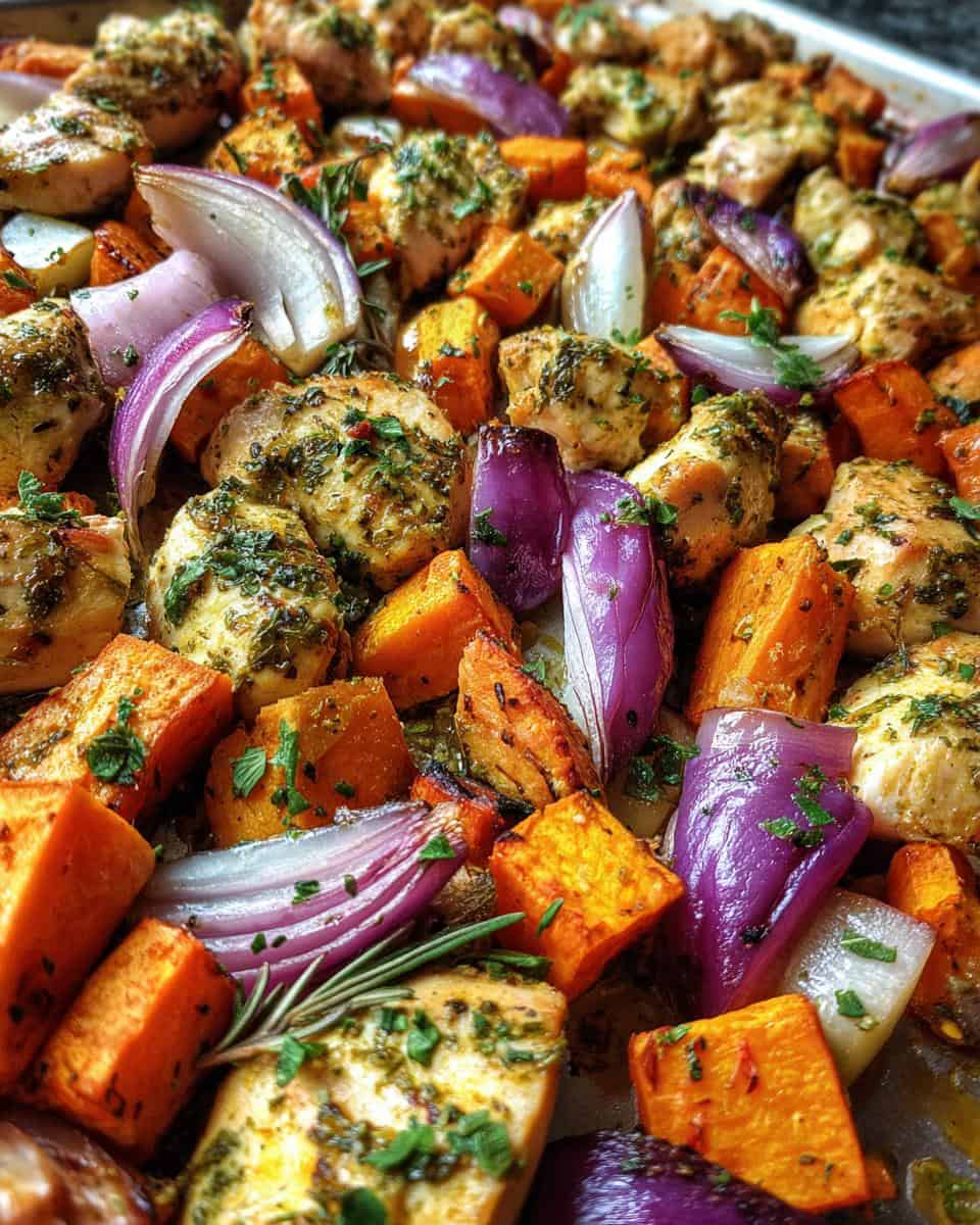 Easy One-Pan Autumn Chicken and Veggie Dinner - detail 2